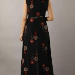Froral print gown tayp kurtis m 