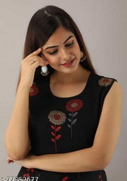 Froral print gown tayp kurtis m 