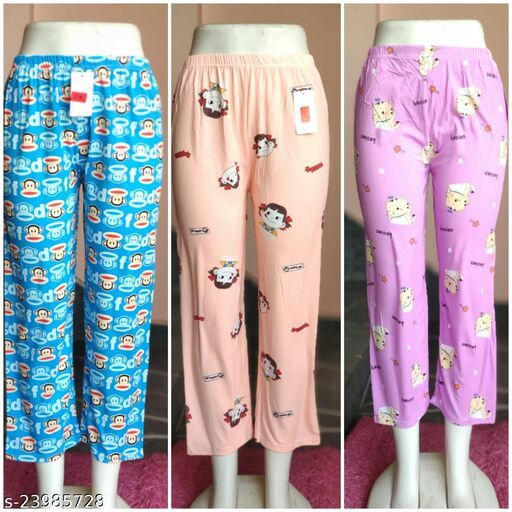 KAVYA FASHION NIGHT PAYJAMA PACK OF 2 