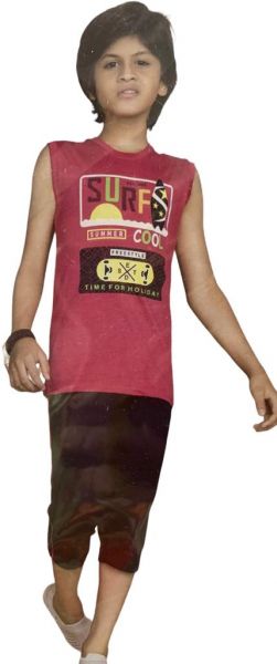 ch fashion slvless t shirts and capri set age 2 year to 6 year