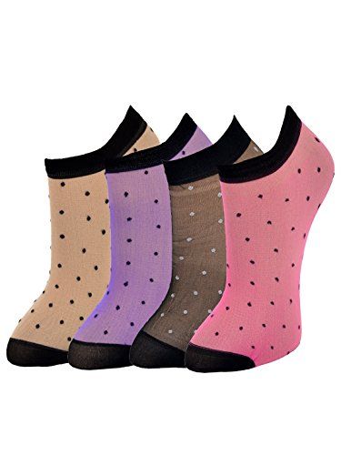 Ch fashion Doted socks pack of 4