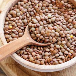 Whole Black Masoor Dal (brown)